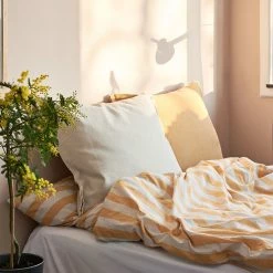 Hay Été Duvet Cover / 140 X 200 -Louise Smærup shop ete pillow case warm yellow 1993886 7 scaled