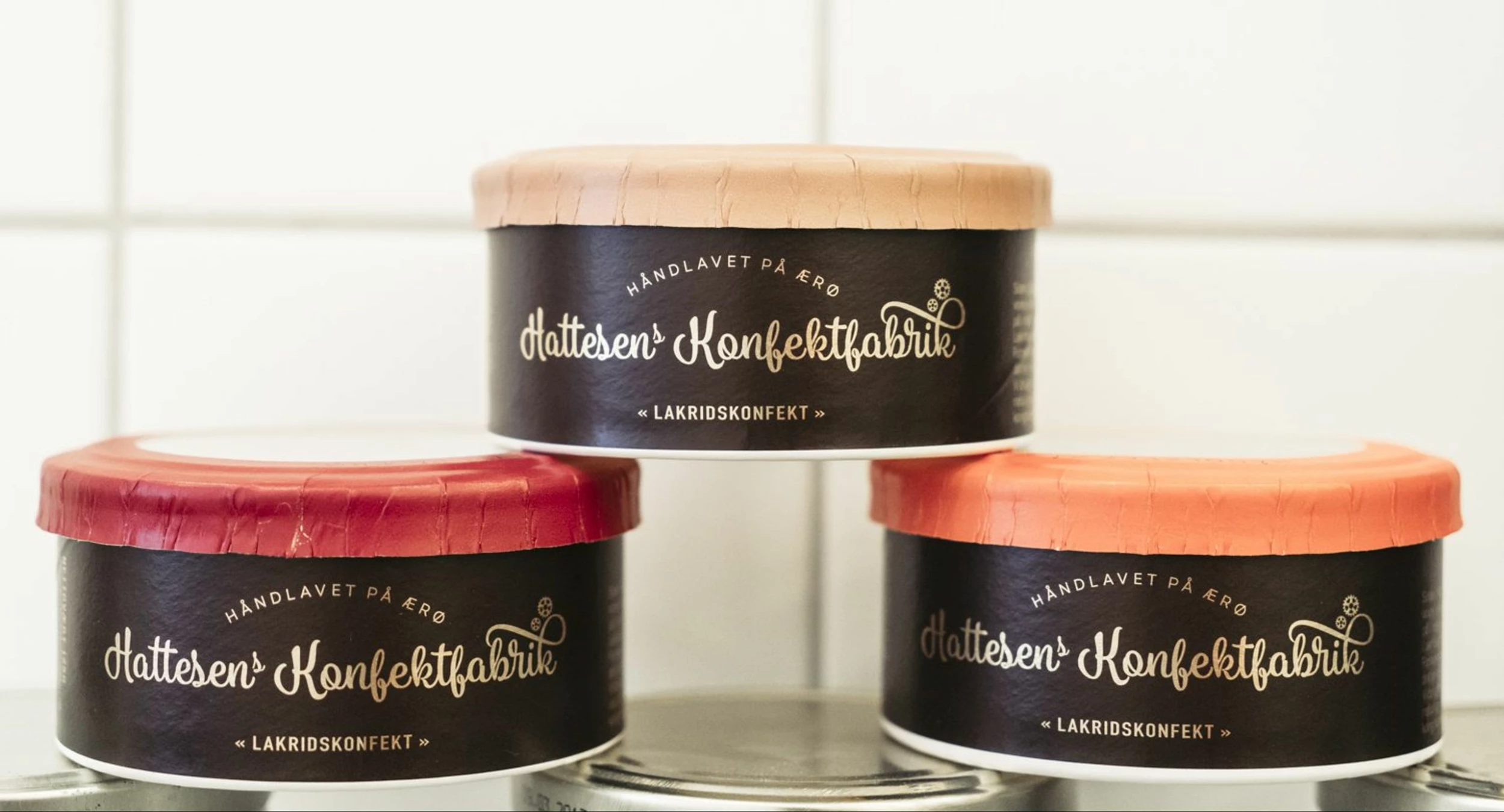 Hattesens Konfektfabrik Lakridskonfekt 3 Hattesens Konfektfabrik Lakridskonfekt - Billede 3