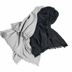 Hay Crinkle Bedspread -Louise Smærup shop hay sengetaeppe crinkle sengetaeppe anthracite 9011398