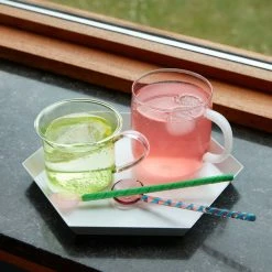 Hay Glass Spoons -Louise Smærup shop hay skeer glass spoons flat light pink white 823635 scaled