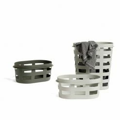 Hay Basket -Louise Smærup shop hay vasketoejskurv laundry basket large light grey 5389926 scaled