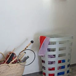 Hay Basket -Louise Smærup shop hay vasketoejskurv laundry basket large light grey 7511495 scaled