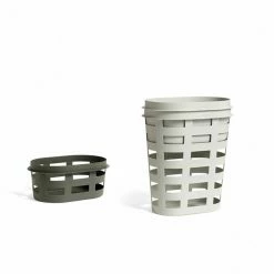 Hay Basket -Louise Smærup shop hay vasketoejskurv laundry basket large light grey 97632 scaled