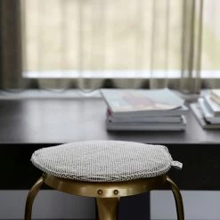 House Doctor Cuun Cushion -Louise Smærup shop house doctor pude cuun cushion rund graa 4706245 scaled