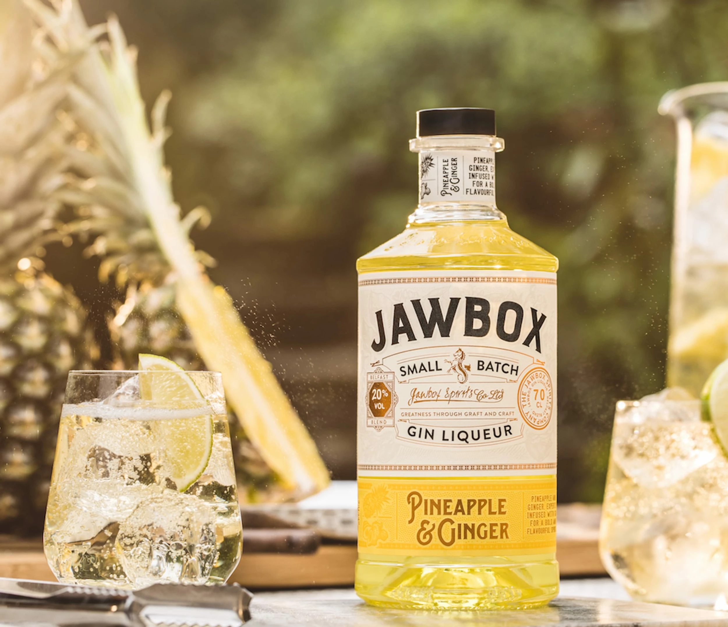 Jawbox Gin Liquer 2 Jawbox Gin Liquer - Billede 2