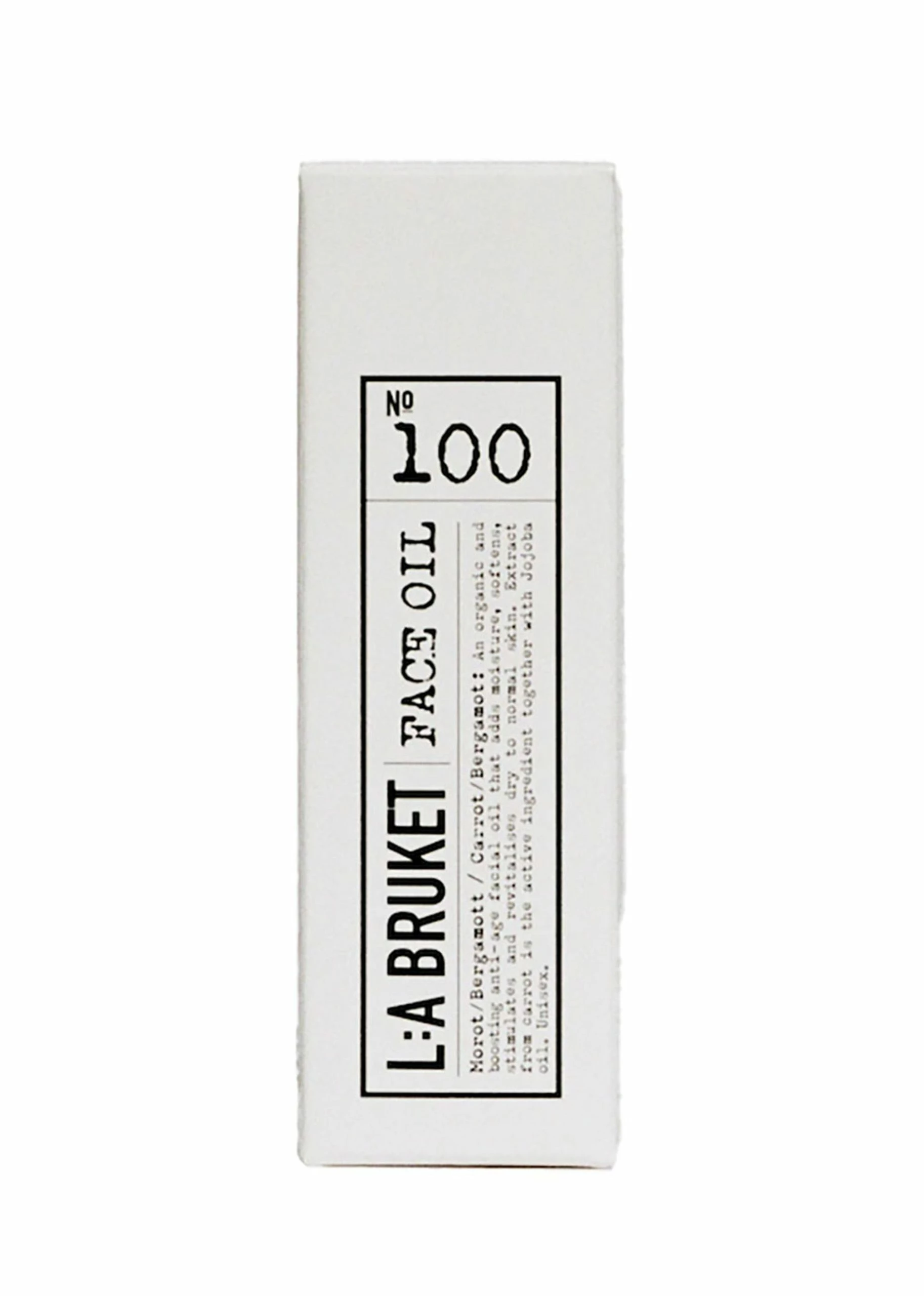 L:A Bruket No. 100 Face Oil Carrot/Bergamot 3 L:A Bruket No. 100 Face Oil Carrot/Bergamot - Billede 3