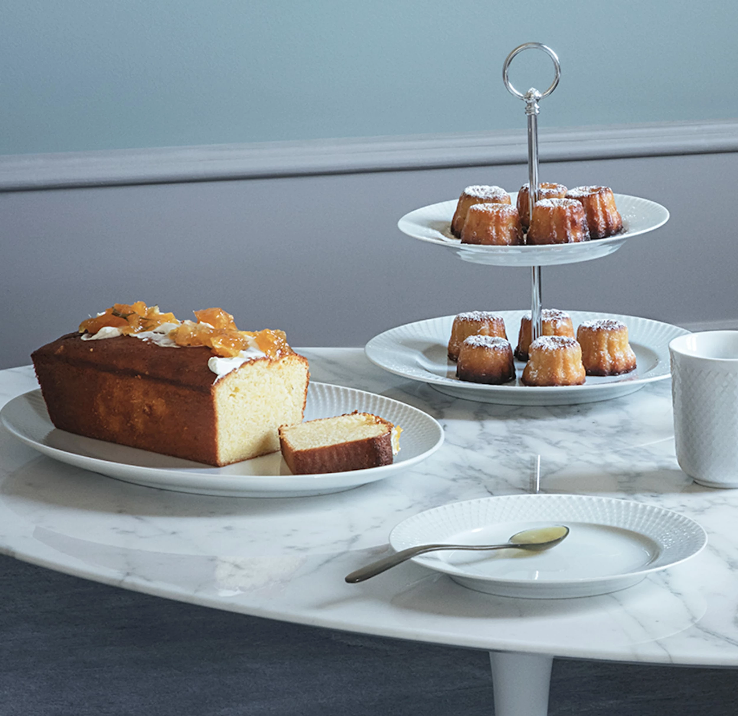 Lyngby Porcelain Rhombe Oval Serving Dish 35x26.5 Cm 3 Lyngby Porcelain Rhombe Oval Serving Dish 35x26.5 Cm - Billede 3