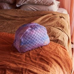 Maanesten MAKE UP BAG - BIG -Louise Smærup shop maanesten toilettaske makeup bag big moon stars purple 4964127