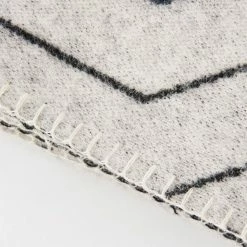 Made By Hand Pinstripe Throw -Louise Smærup shop made by hand taeppe pinstripe throw sort 2745612 scaled