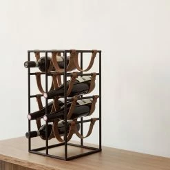 Menu Umanoff Wine Rack 15 Menu Umanoff Wine Rack -Louise Smærup shop menu vintilbehoer umanoff wine rack black cognac 7985900 scaled