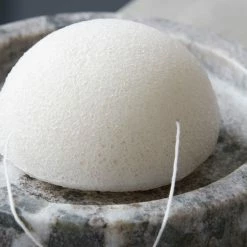 Meraki Konjac Sponge -Louise Smærup shop meraki konjac sponge hvid natural face 6002728