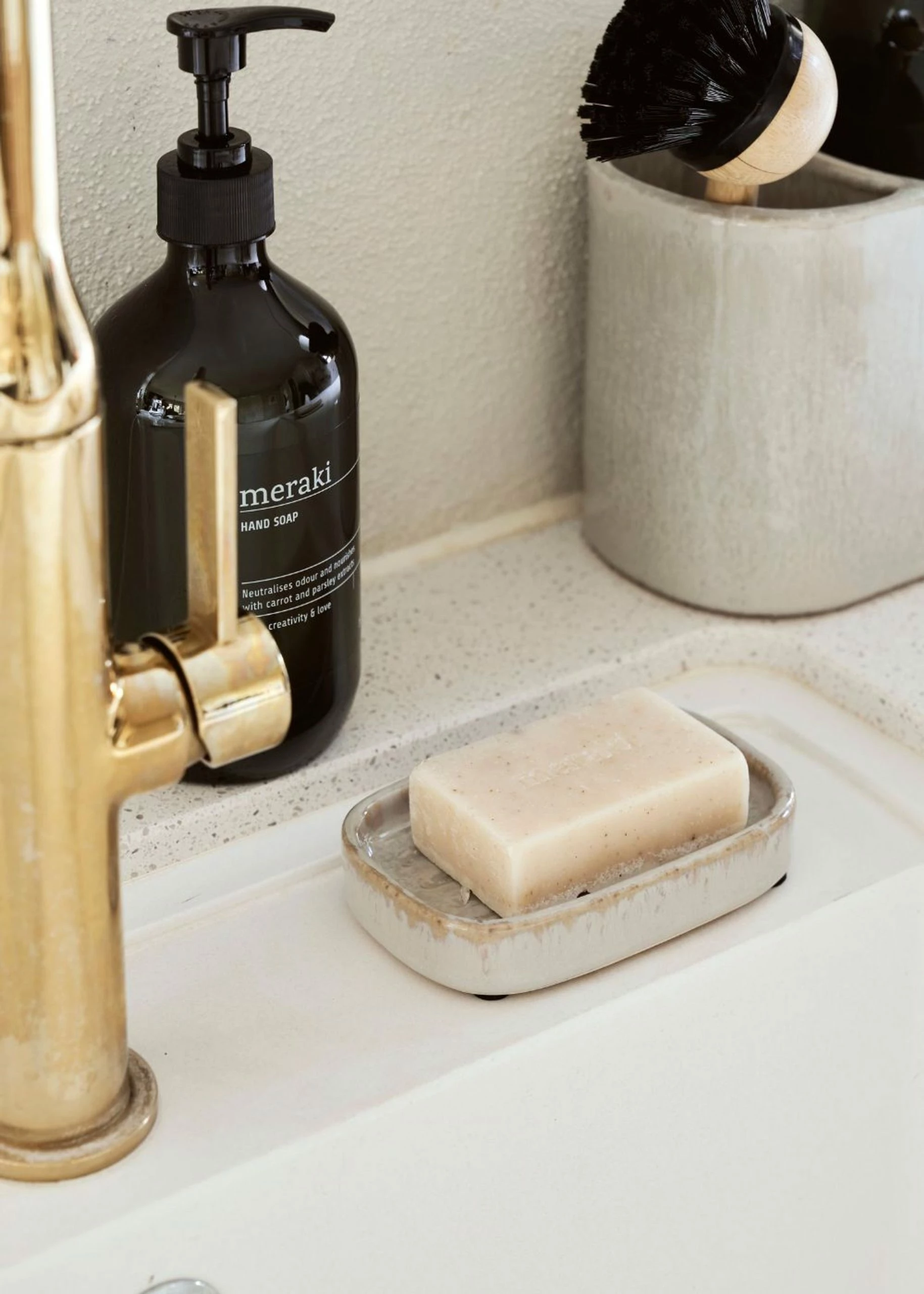 Meraki Soap Dish - Datura 4 Meraki Soap Dish - Datura - Billede 4