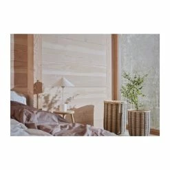 OYOY LIVING Striped Laundry Bin -Louise Smærup shop oyoy vasketoejskurv striped laundry bin nature black 1499403