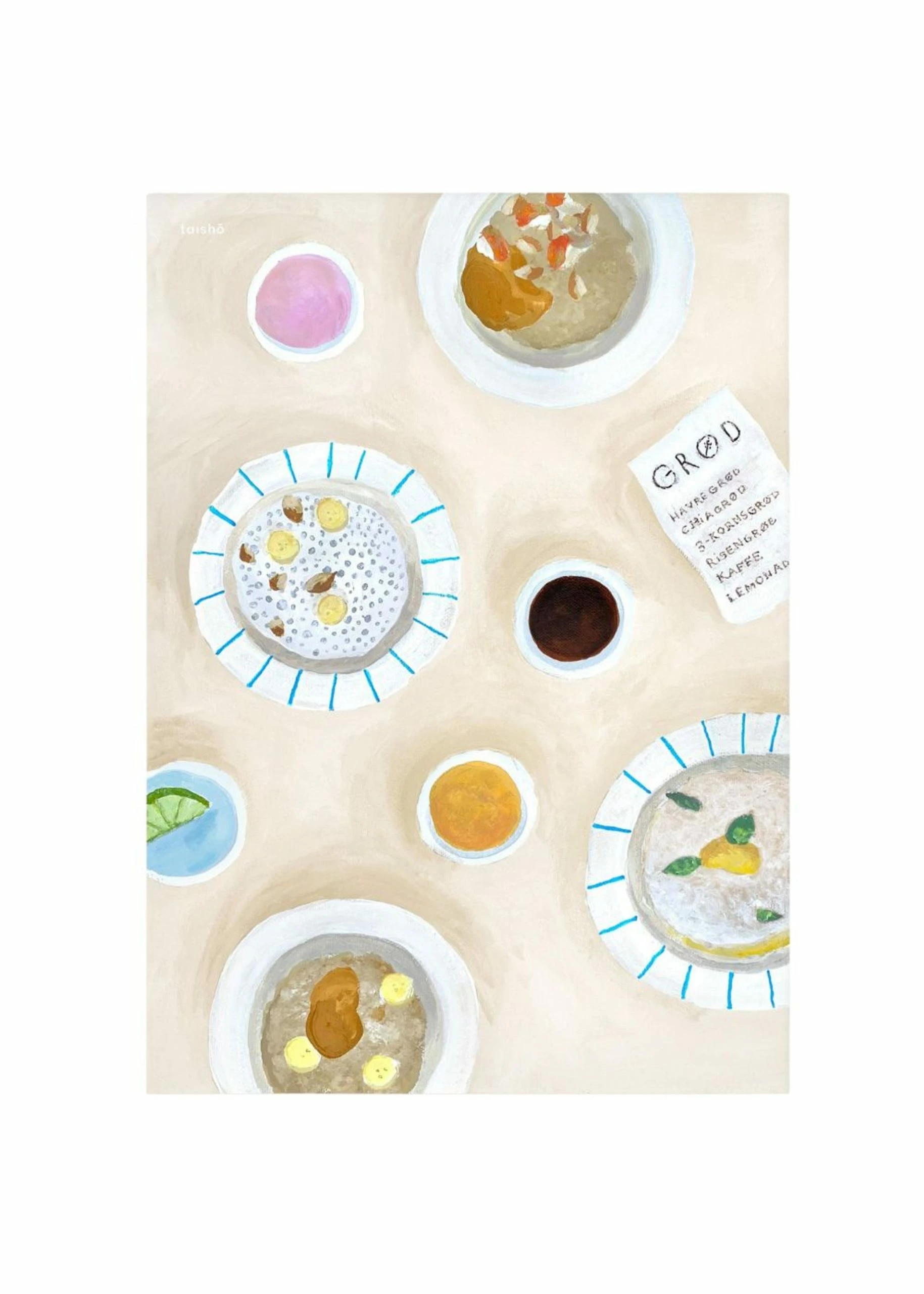 Taishō Morgenbord Hos GRØD 2 Taishō Morgenbord Hos GRØD - Billede 2