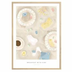 Taishō Morgenbord Med Børn