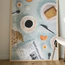 Taishō Søndagsmorgenbord -Louise Smærup shop taisho poster morgenborde soendagsmorgenbord kun motiv 4718658 238464 scaled