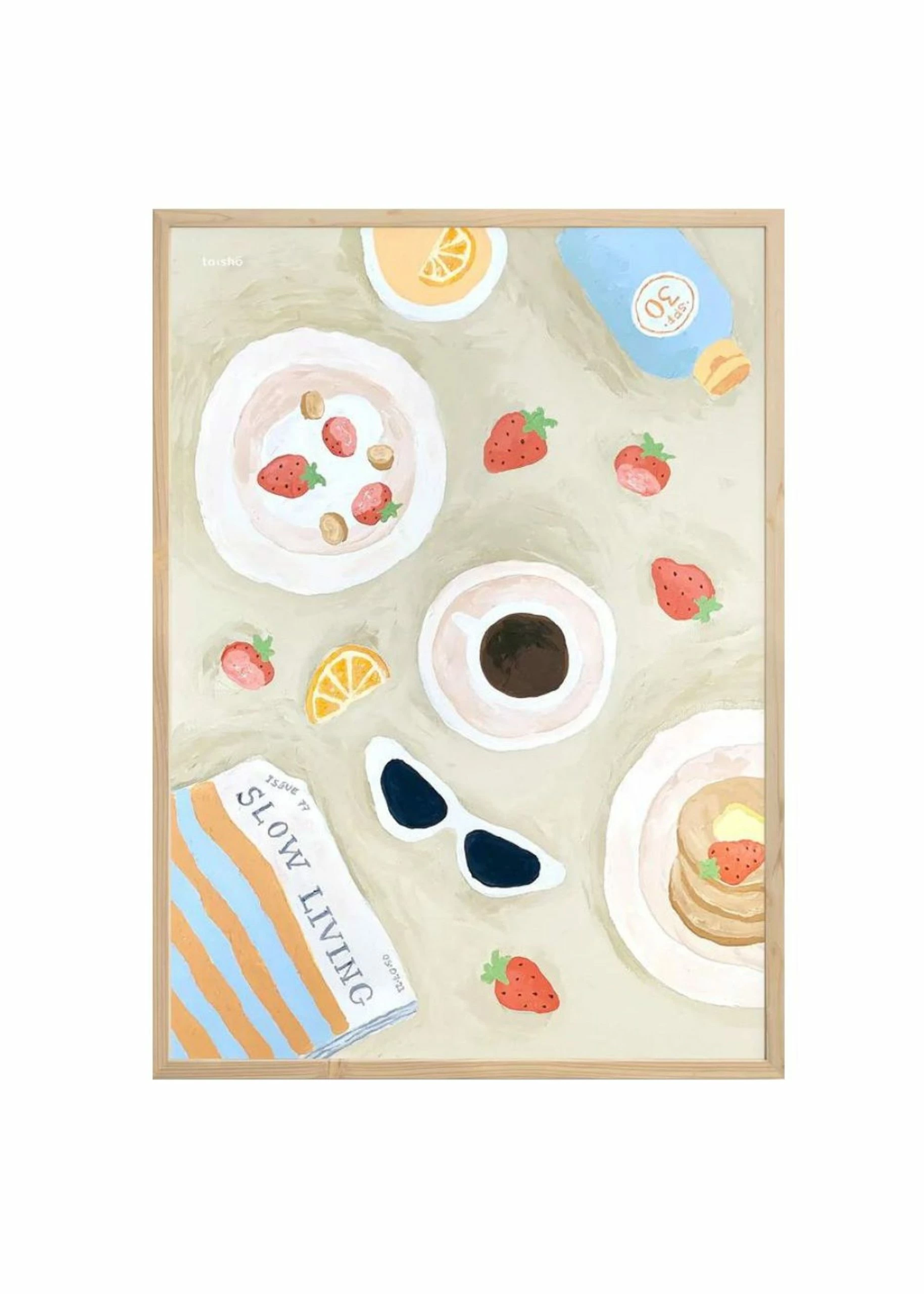 Taishō Sommermorgenbord 1 Taishō Sommermorgenbord